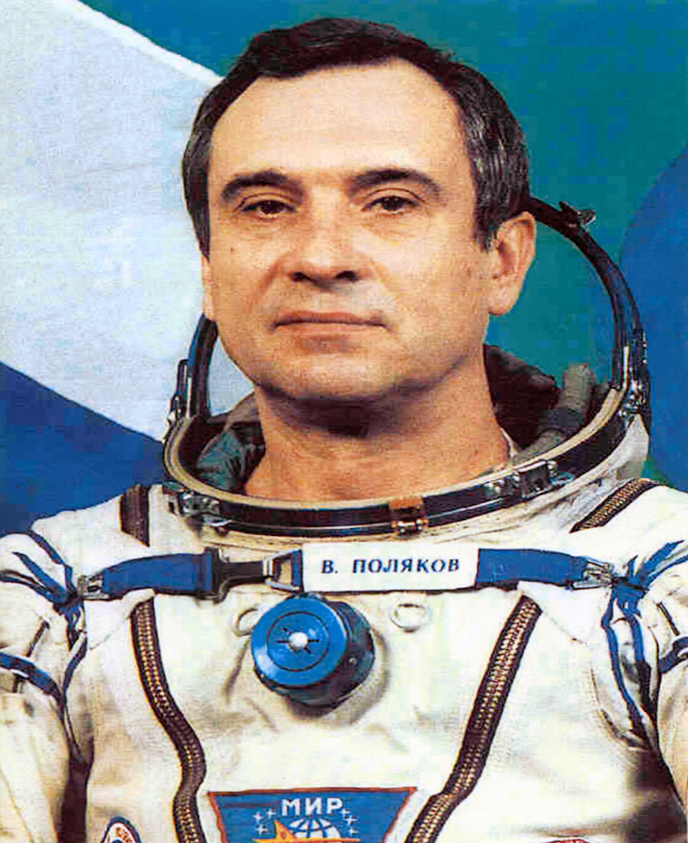 Valeri Polyakov was a cosmonaut from March 1972 until June 1995. He has remained active in space medicine. Credit: New Mexico Museum of Space History
