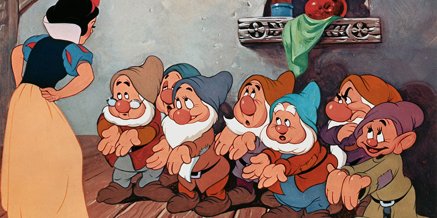 disney's classic animated movie snow white and the seven dwarves