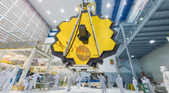 James Webb Space Telescope being tested on Earth
